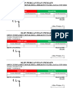 Slip Pergantian Pemain