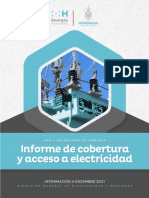 Informe de Cobertura y Acceso A Electricidad