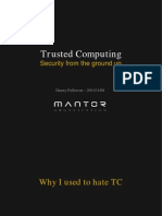 TrustedComputing SecurityFromGroundUp