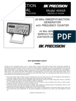 Manual Generador BK-Precision-4040A