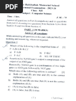 Ics Xii 2023 Pre Test Mhms