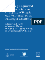 Informe de Eficacia y Seguridad de La Vacuoterapia (Cupping o Terapia Con Ventosas) en La Patología Osteomuscular