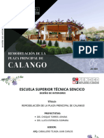 Remodelación de Plaza Principal Calango