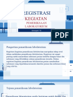 Registrasi Pemeriksaan Laboratorium