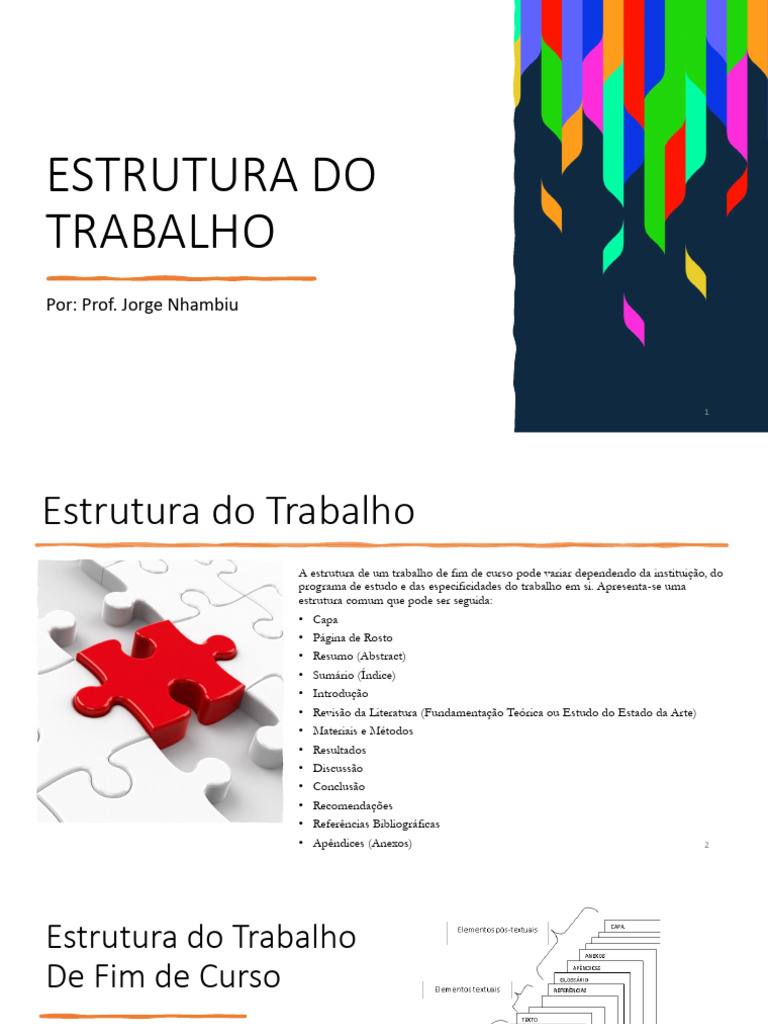 Como estruturar seu trabalho acadêmico – Blog da Biblioteca, image size:768x1024
