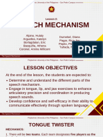 Group 2 Speech Mechanism