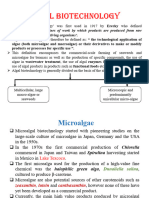 Algae in Biotechnology