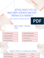 KINH TẾ CHÍNH TRỊ