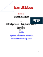 RCourse-Lecture13-Calculations-Matrix Operations - Row, Column & Other Operations - Watermark