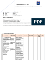 UNIDAD DE APRENDIZAJE N°  1  3° GRADO - 2024