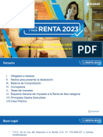Determinación del Impuesto a la Renta Empresarial 2023.