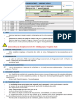PARC - URG - PRO.01 V10 04 2022 Gestion Chariots Sacs Urgence Et Vérification Et Maintenance
