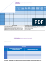 Matriz de Estudio de Mercado Competencia Mayo 2023