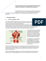 The Immediate and Long Term Effects of P