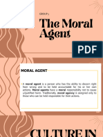 The Moral Agent