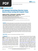 An Automatic Dermatology Detection System Based On Deep Learning and Computer Vision