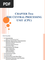 Chapter 2 The Centeral Processing Unit