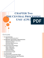 Chapter 2 the Centeral Processing Unit