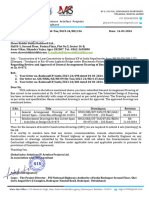 HO-126. Reg. Review and Approval of General Arrangement Drawing of Box Culvert To Be Constructed at Ch. 0 M073