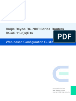 Ruijie Reyee RG-NBR Series Routers Web-Based Configuration Guide, RGOS 11.9 (6) B15 (V1.1)