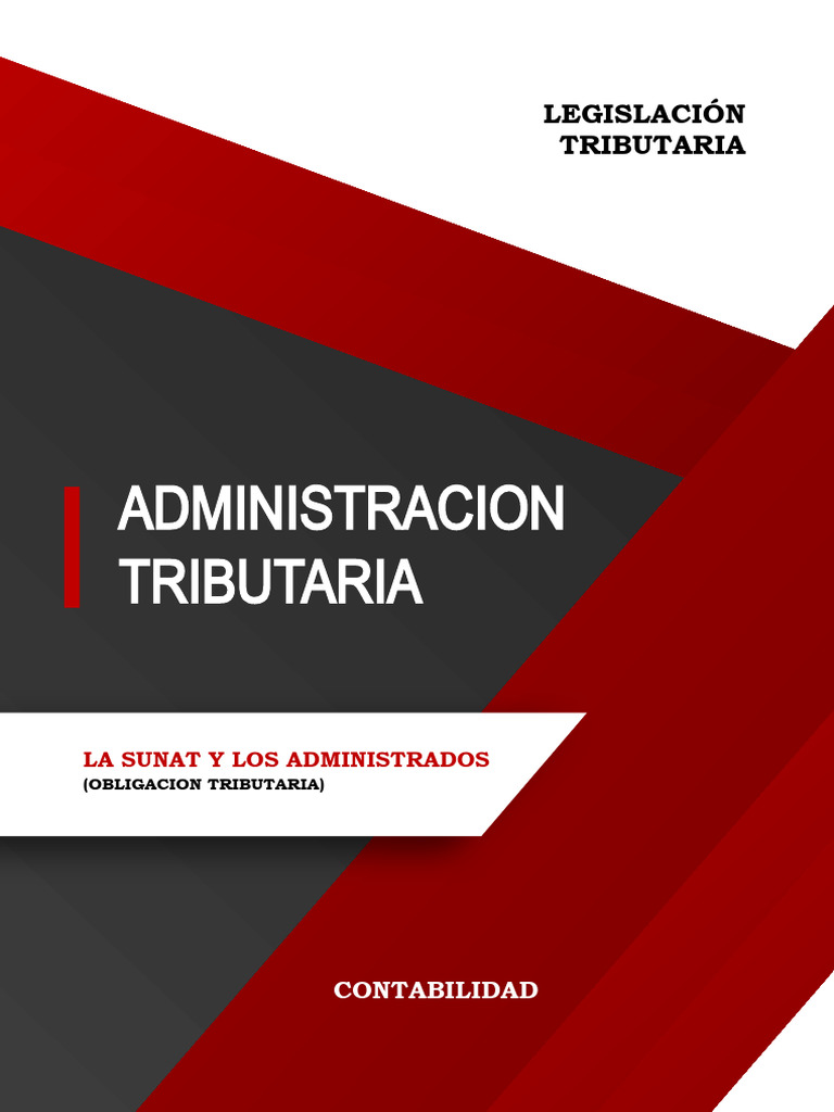 Obligaciones Tributarias y SUNAT en Perú | PDF | aduana | Impuestos