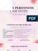 Acute Peritonitis Case Study by Slidesgo