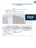 2022 - 1 - Informes - Semana de Gestion III Bloque