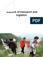 Masters of Transport And: Logistics