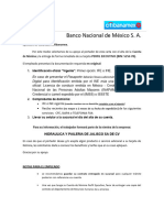 490185344-Carta Empleado - Sucursal - Alta Cuenta de Nómina Citibanamex