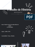 Trabalho de história e matemática