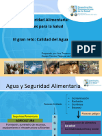 Agua y Seguridad Alimentaria - Reto en El PERU.