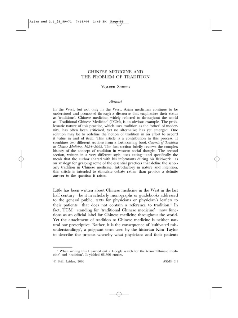 Asian med 2 1 f5 59 71 7 18 06 1 45 pm page 59 in chinese medicine