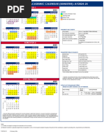NTU Academic Calendar 2025-26 | PDF | Observances