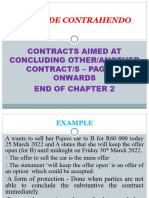 Chapter 2 - Lecture 1 - C - Slides - Pacta de Contrahendo - 2022.