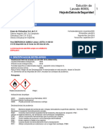 10 MSDS Solucion de Lavado 8000L EISEN