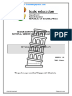 NSC Physical Sciences Grade 12 May June 2023 P1 and Memo