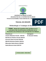 0 - Impact de la gestion des carrières sur la motivation des fonctionnaires - 03-01-2023