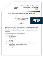 Final Revision Booklet EFAL Term 2 Grade 12