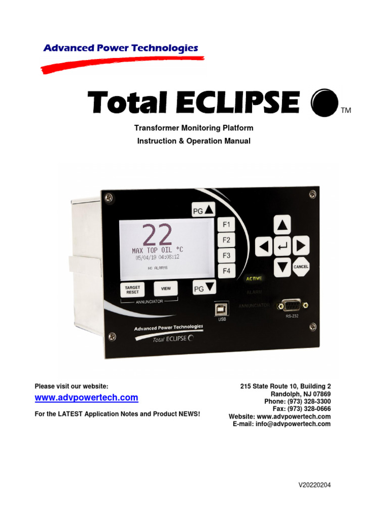 Total ECLIPSE Transformer Manual | PDF | World Wide Web | Internet & Web