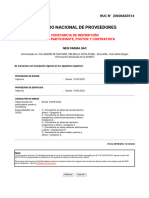 Constancia Del Rnp - Negi Farma Sac