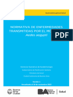 Normativa Para La Vigilancia de La Enfermedades Transmitidas Por El Mosquito Aedes (ETMAa)