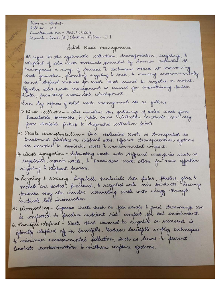 Solid Waste Management Compressed Pdf