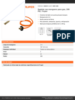 Ficha Tecnica de Soplete