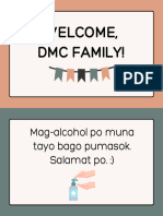 Welcome DMC Family!