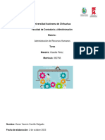 Capacitación y Desarrollo de Los Empleados, Admi RH