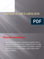 Mineral Metabolism