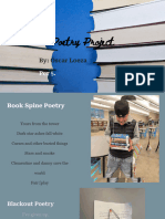 Oscar Loeza-Gonzalez - Poetry Project Pres