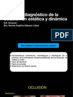 Análisis y Diagnóstico Oclusal en Estática y Dinámica