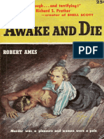 Awake and Die (1955) by Robert Ames