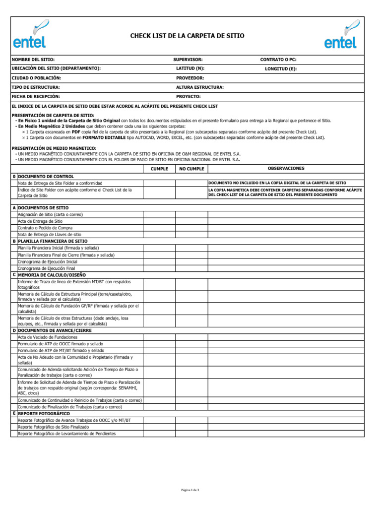 11 anexo 7 11 checklist carpeta de sitio pdf electricidad
